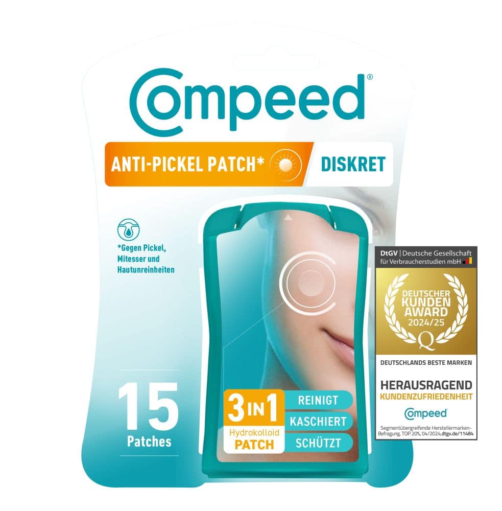 Compeed ANTI-PICKEL PATCH DISKRET 15 St Pflaster