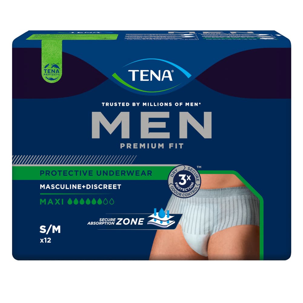 TENA MEN PREMIUM FIT MAXI S/M 12 St 12 St
