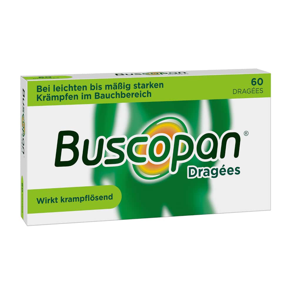 Buscopan Dragees - wirkt krampflösend  60 St Überzogene Tabletten
