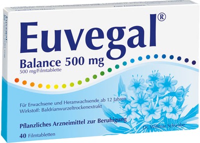 Euvegal Balance 500mg 40 St Filmtabletten