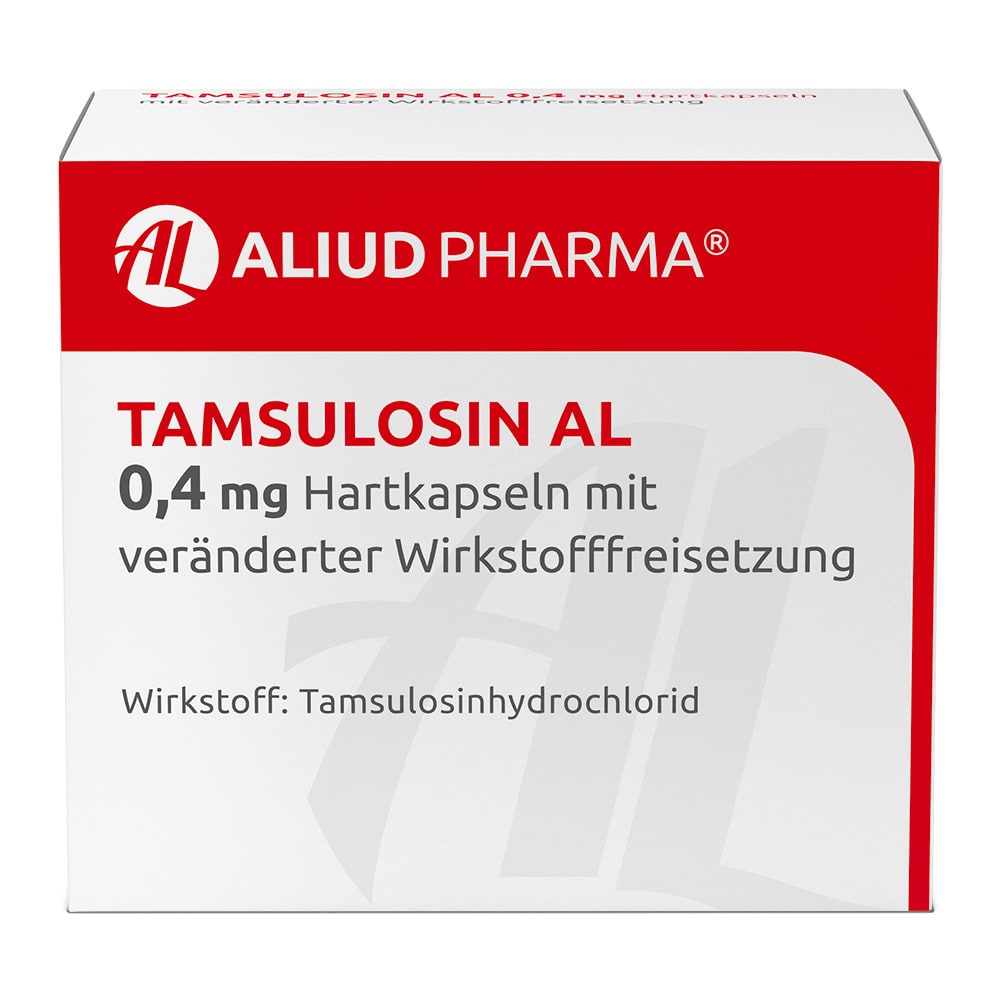 TAMSULOSIN AL 0,4 mg Hartk.m.veränd.Wst.-Frs. 100 St Hartkapseln mit veränderter Wirkstofffreisetzung