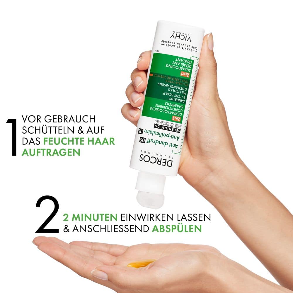 VICHY DERCOS Anti Schuppen 2in1 Shampoo + Conditioner 390 ml Shampoo