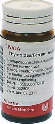 WALA Thyreoidea/Ferrum 20 g Globuli