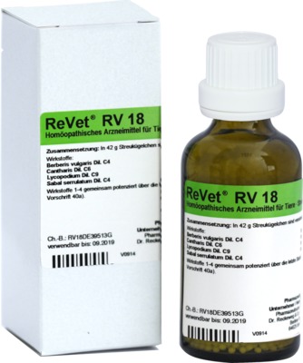 ReVet RV 18 Globuli vet. 42 g Globuli
