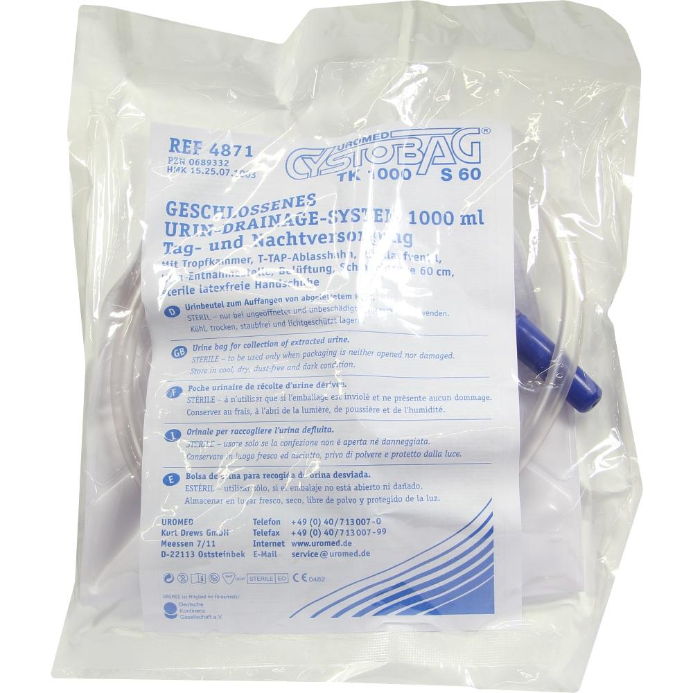 CYSTOBAG TK 1000 S60 4871 Beutel 1 St Beutel