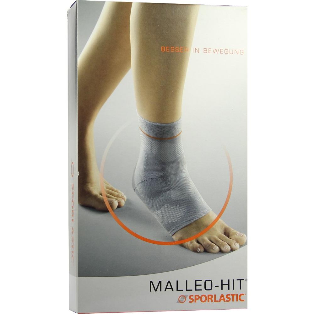 MALLEO-HIT Sprunggelenkbandage Gr.4 schwarz 07074 1 St Bandage