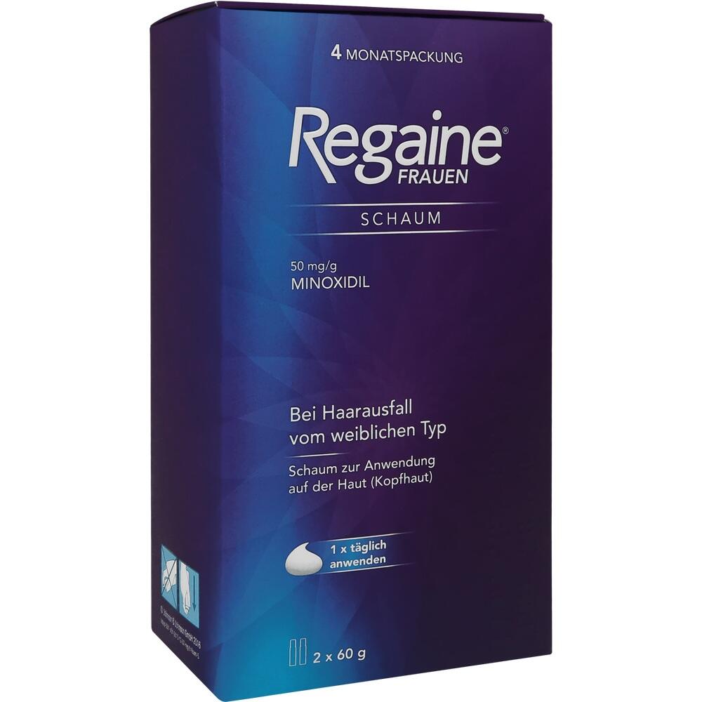 Regaine FRAUEN SCHAUM (4 Monats Packung) bei erblich bedingtem Haarausfall