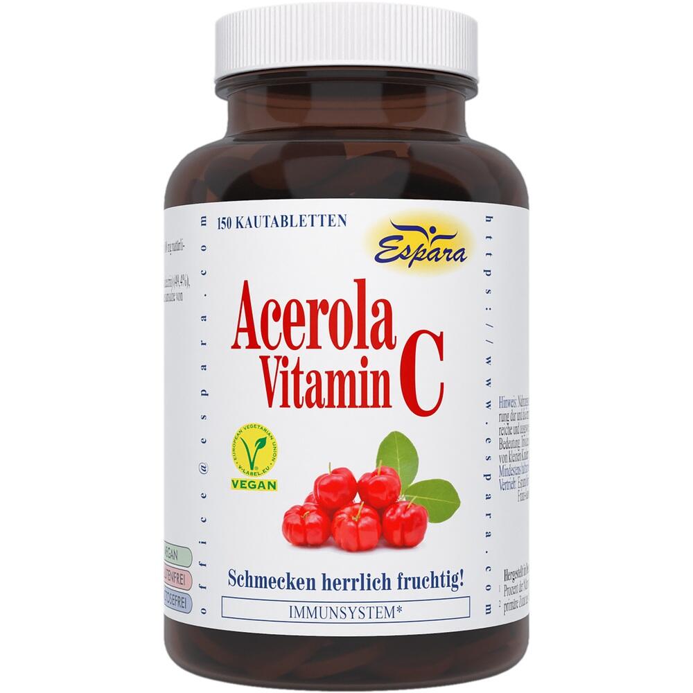 Espara Acerola Vitamin C Kautabletten 150 St Kautabletten