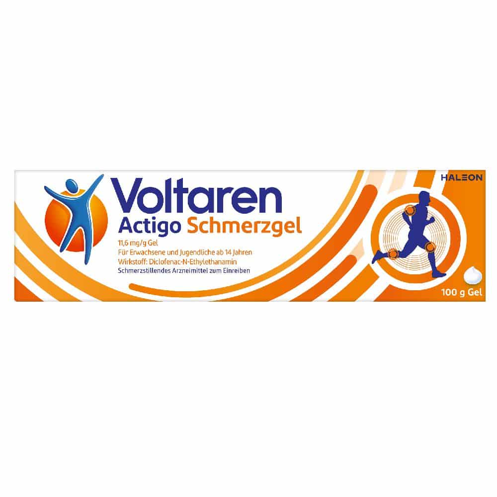 Voltaren Actigo Schmerzgel + 20% Rabatt* 100 g Gel