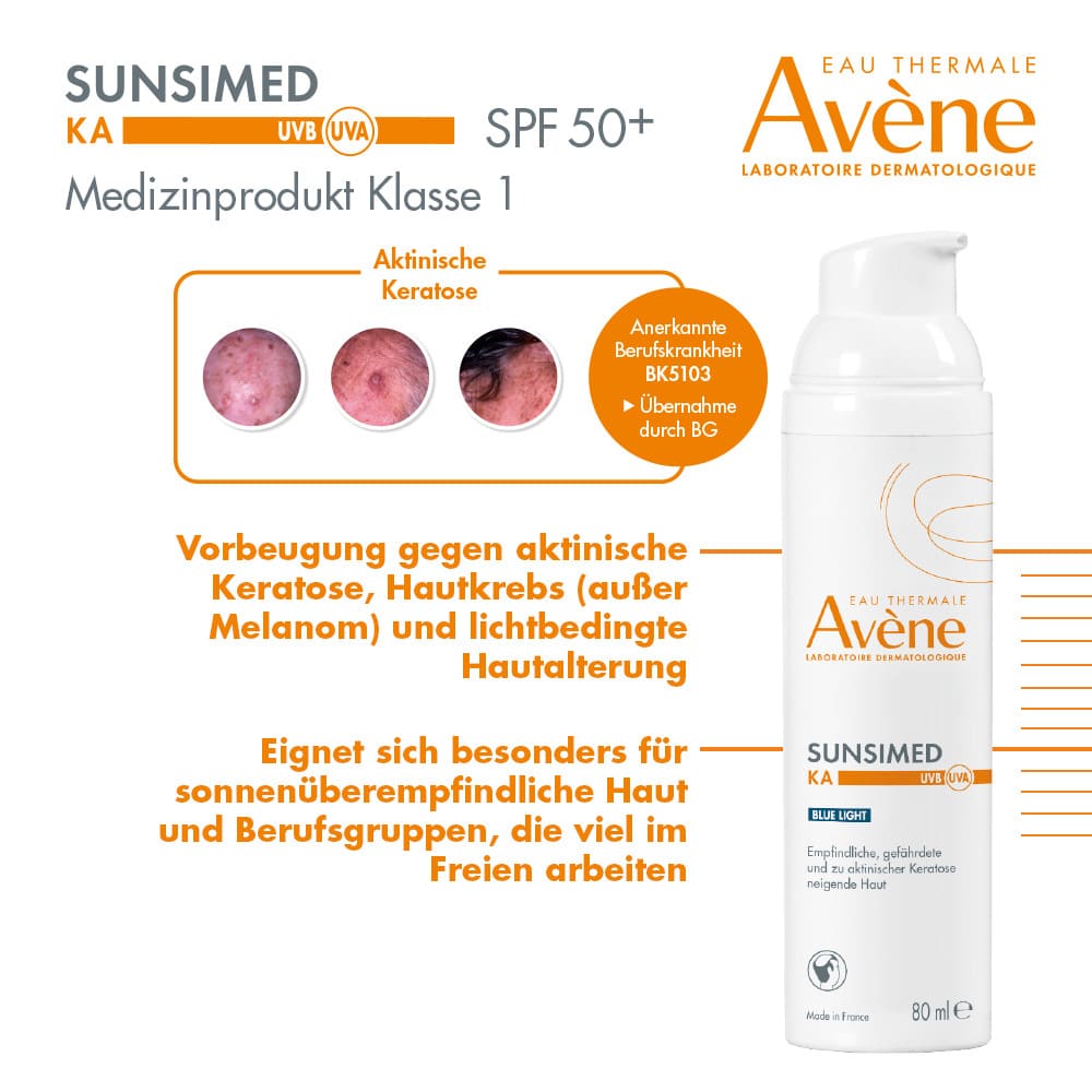 Avène SUNSIMED KA BLUE LIGHT SPF 50+ 80 ml Emulsion