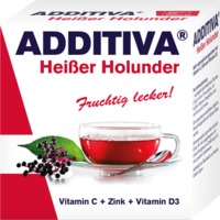 ADDITIVA heißer Holunder Pulver 100 g Pulver
