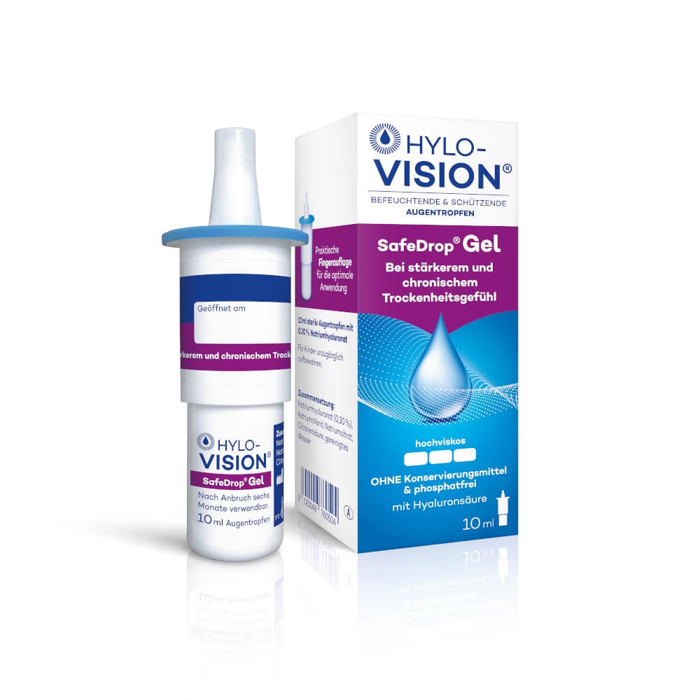 HYLO-VISION SafeDrop Gel 10 ml Augentropfen 10 ml