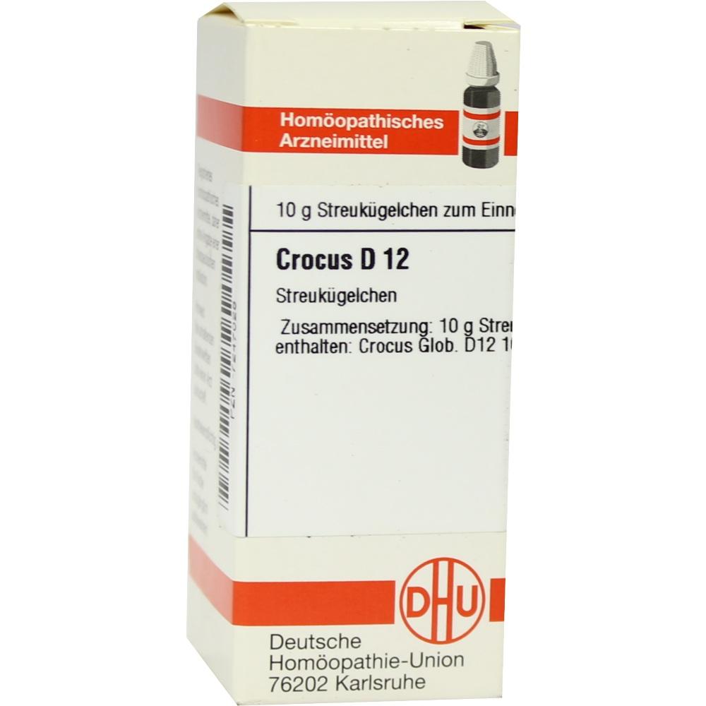 CROCUS D 12 Globuli 10 g Globuli