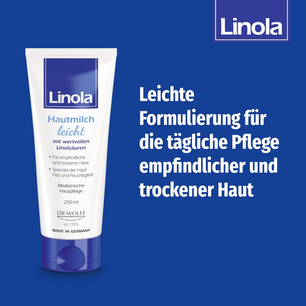 Linola Hautmilch leicht - Körperlotion 200 ml Lotion