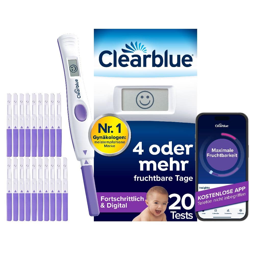 Clearblue Ovulationstest Fortschrittlich & Digital 20 St Test