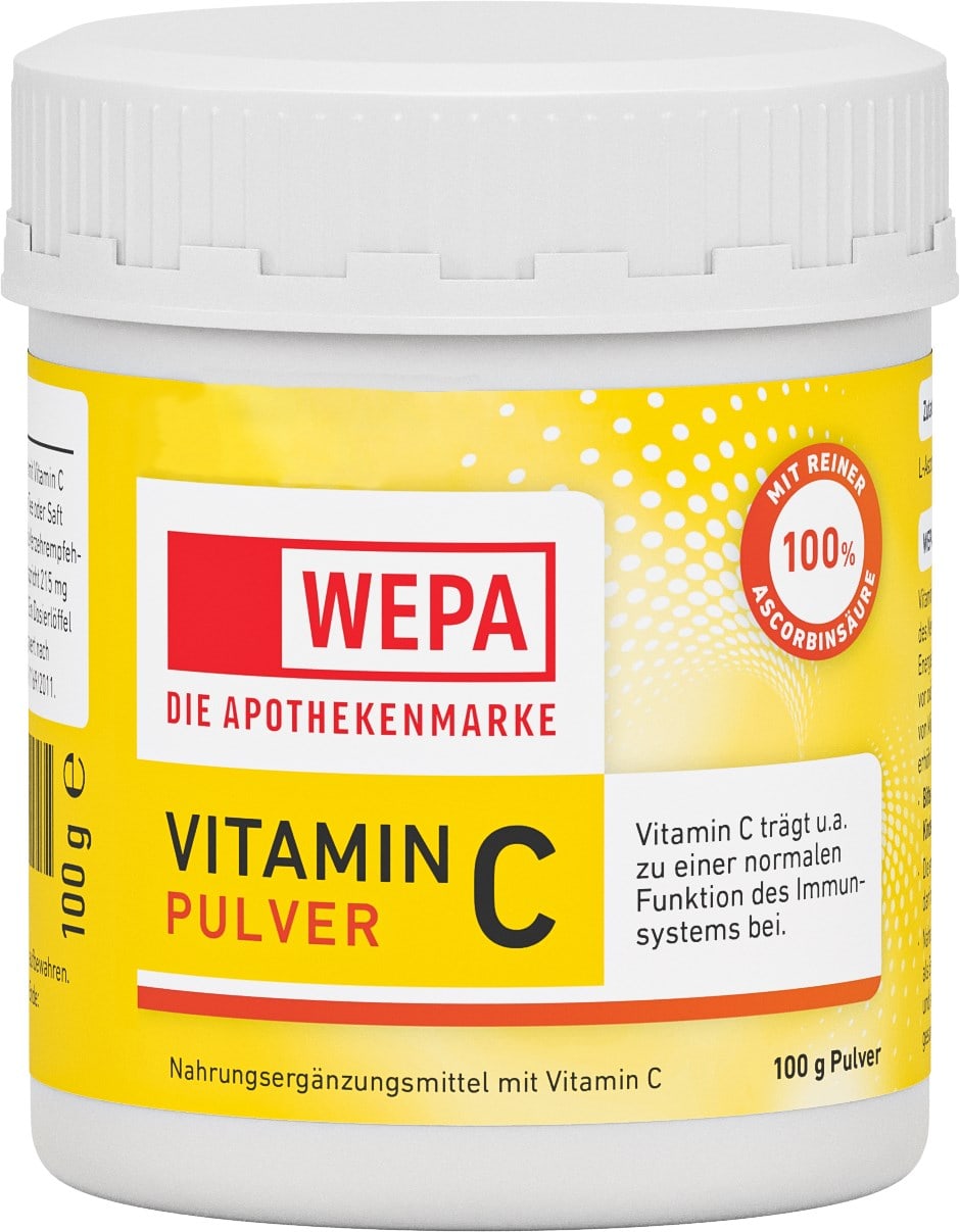 WEPA VITAMIN C PULVER 100 g Pulver