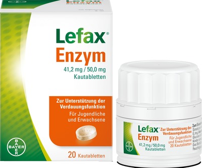 Lefax Enzym 20 St Kautabletten
