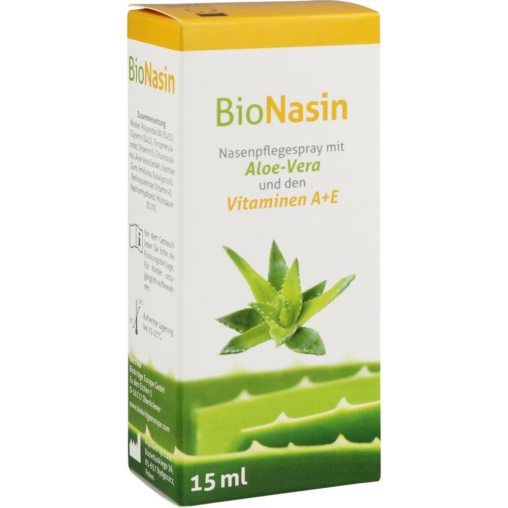 BIONASIN Nasenpflegespray 15 ml Nasenspray