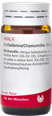 WALA Belladonna-Chamomilla Globuli 20 g Globuli
