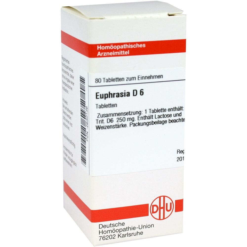 EUPHRASIA D 6  80 St Tabletten