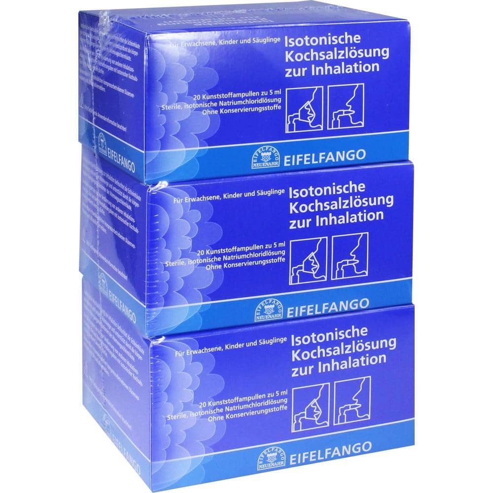 ISOTONISCHE Kochsalzlösung zur Inhalation 60X5 ml Inhalationslösung
