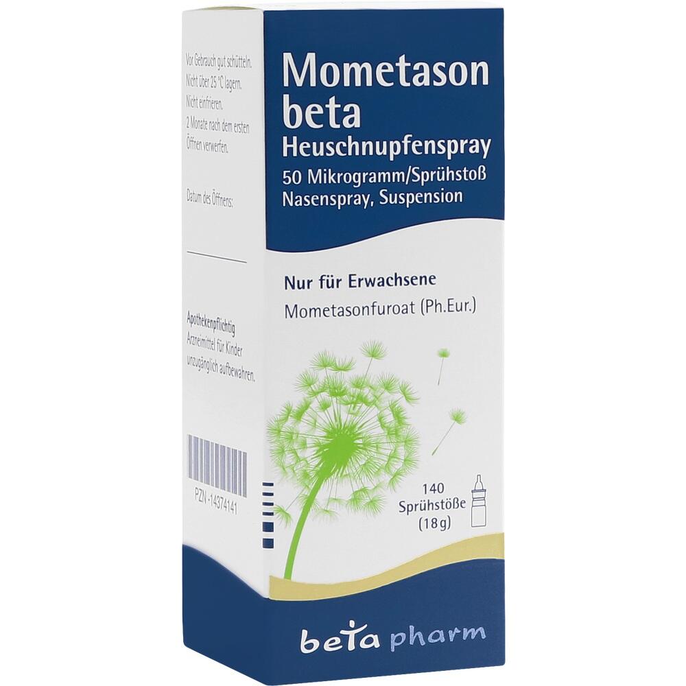 Mometason beta Heuschnupfenspray 50µg 18 g Nasenspray