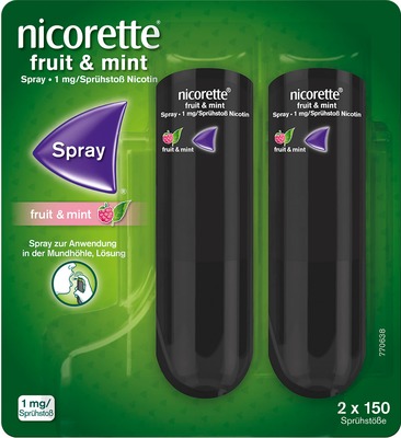 nicorette fruit & mint Spray 2 St Spray