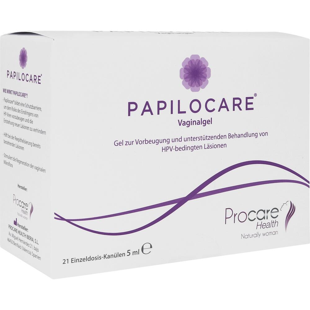 PAPILOCARÉ 21X5 ml Vaginalgel PAPILOCARÉ 21X5 ml Vaginalgel
