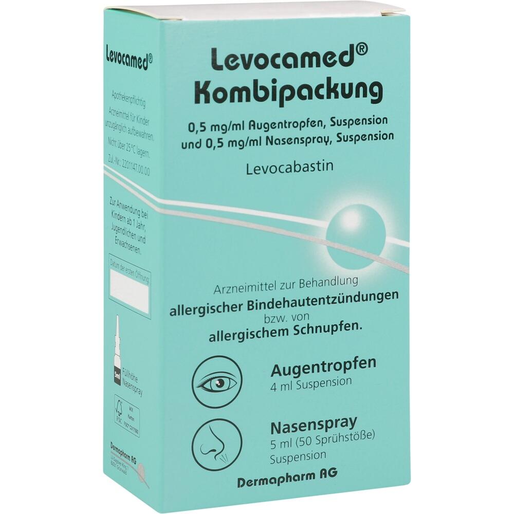Levocamed Kombipackung 1 St Kombipackung