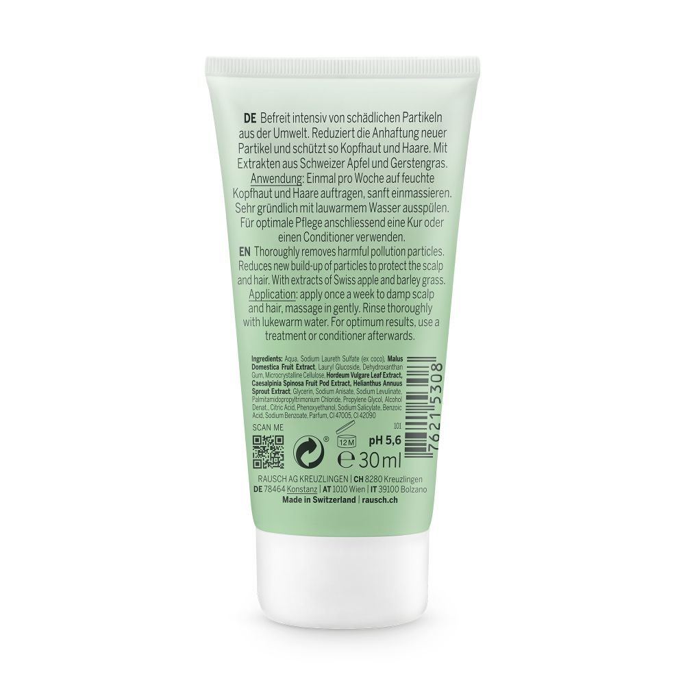 RAUSCH Anti-Pollution-Peeling-Shampoo mit Schweizer Apfel 30 ml Shampoo