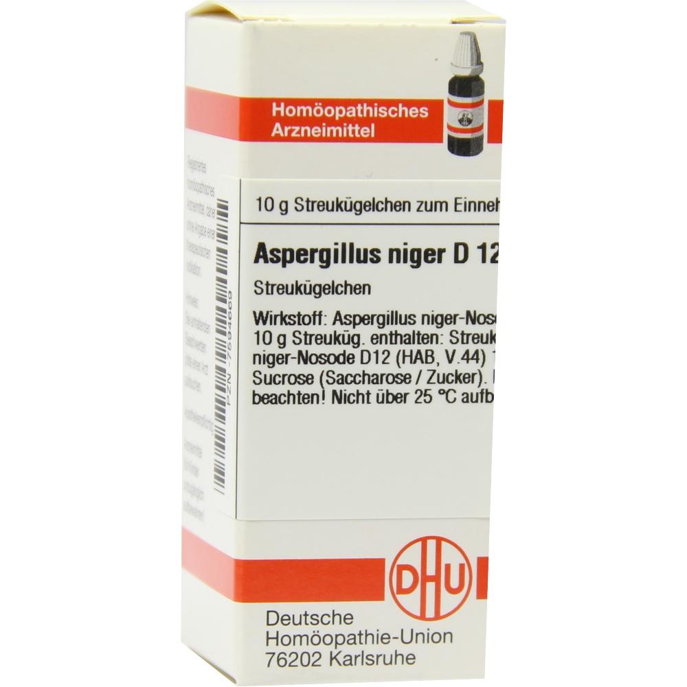 ASPERGILLUS NIGER D 12 Globuli 10 g Globuli