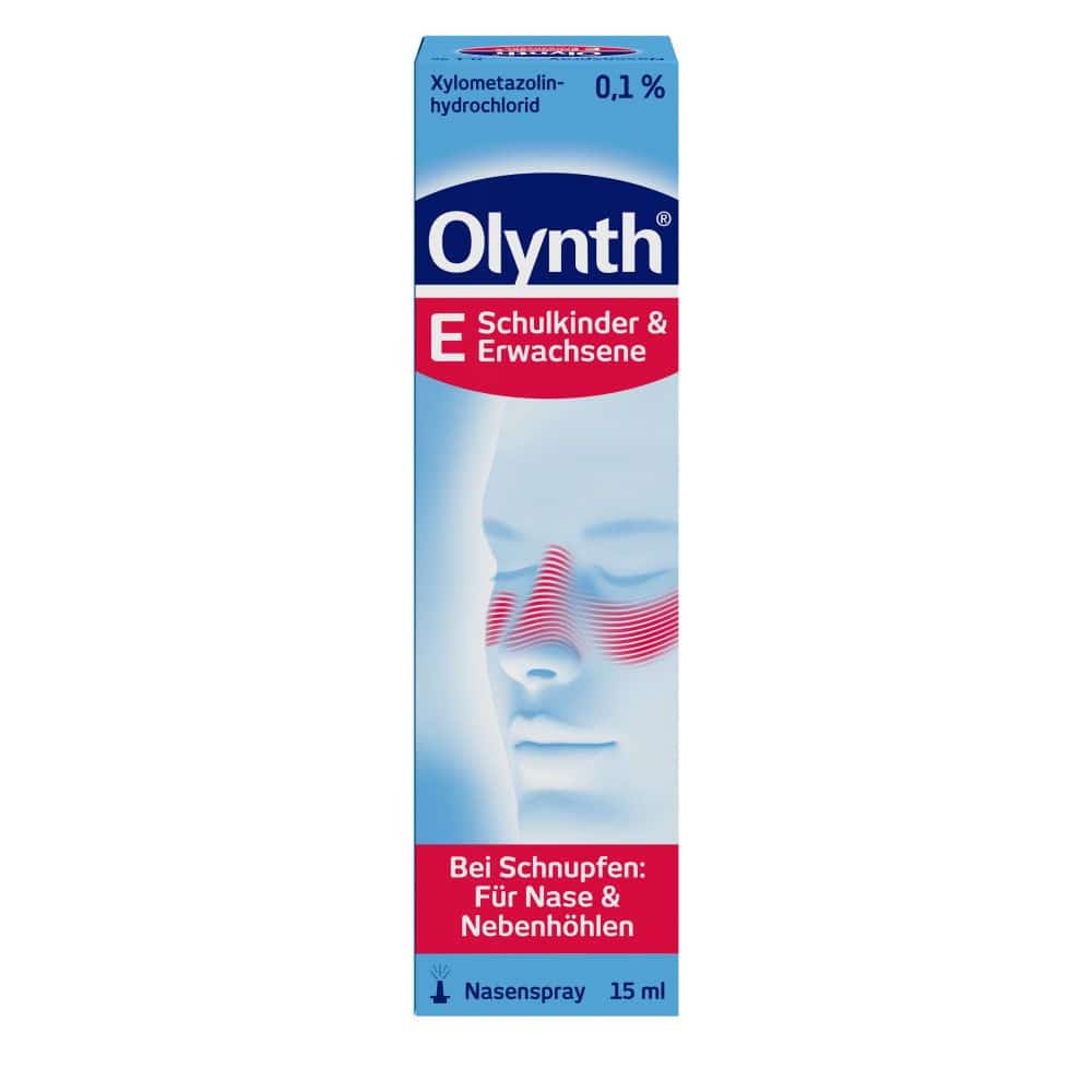 Olynth 0,1% Nasenspray für Kinder ab 6 Jahren und Erwachsene mit Schnupfen