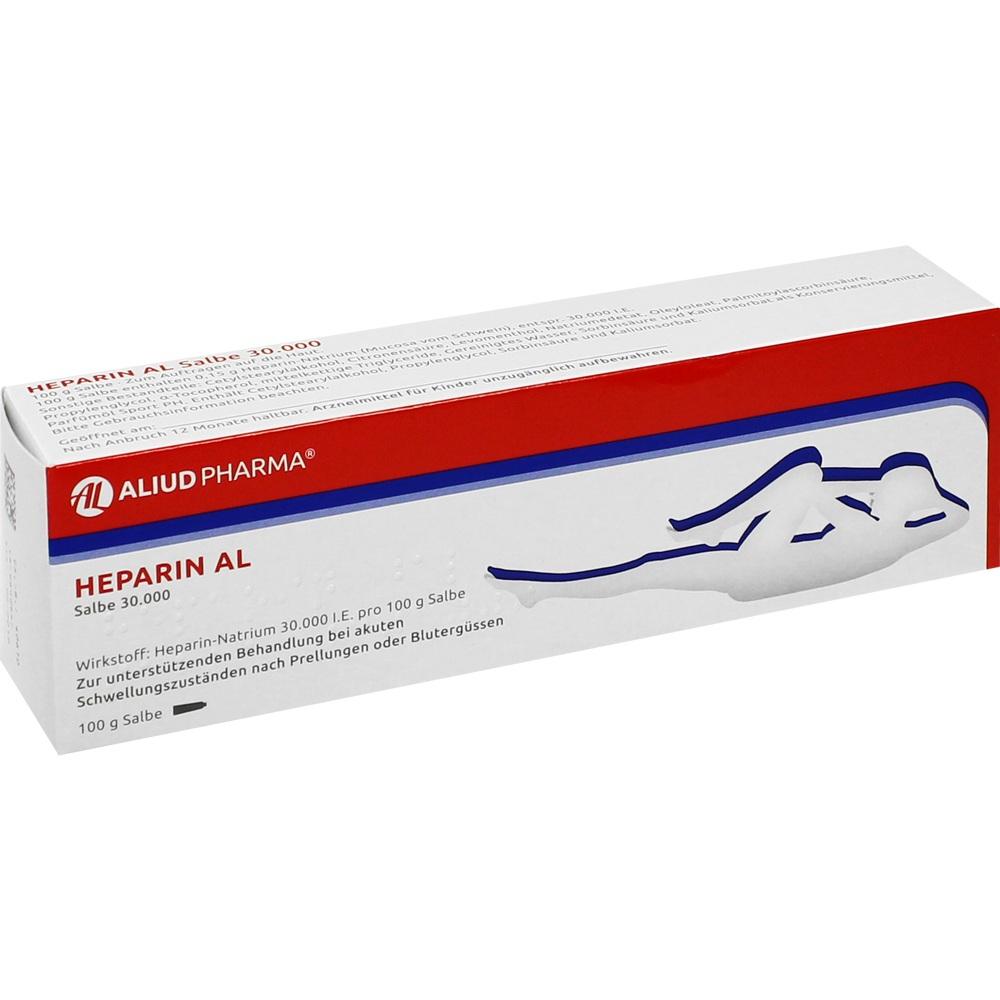 Heparin AL Salbe 30.000 bei Prellungen oder Blutergüssen