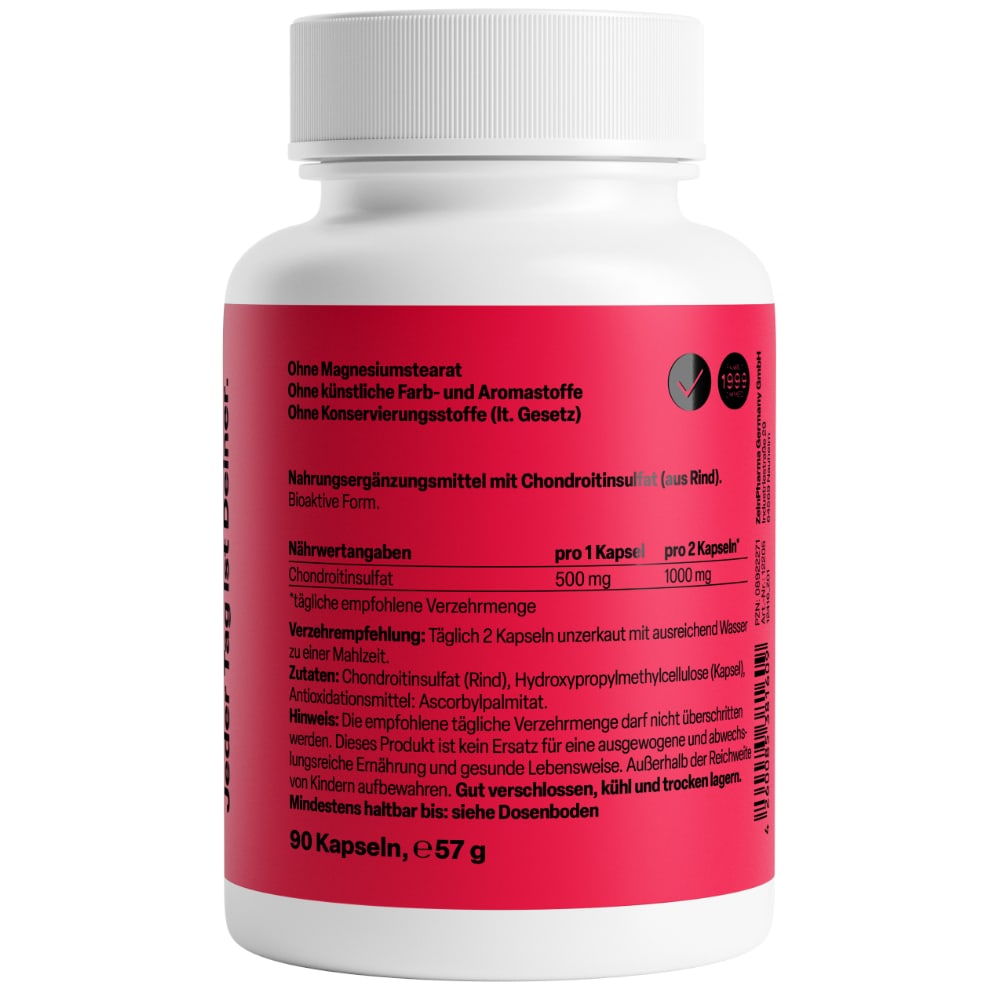 Zein Pharma Chondroitin 500 mg 90 St Kapseln