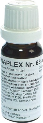 REGENAPLEX Nr.68 a Tropfen 15 ml Tropfen zum Einnehmen
