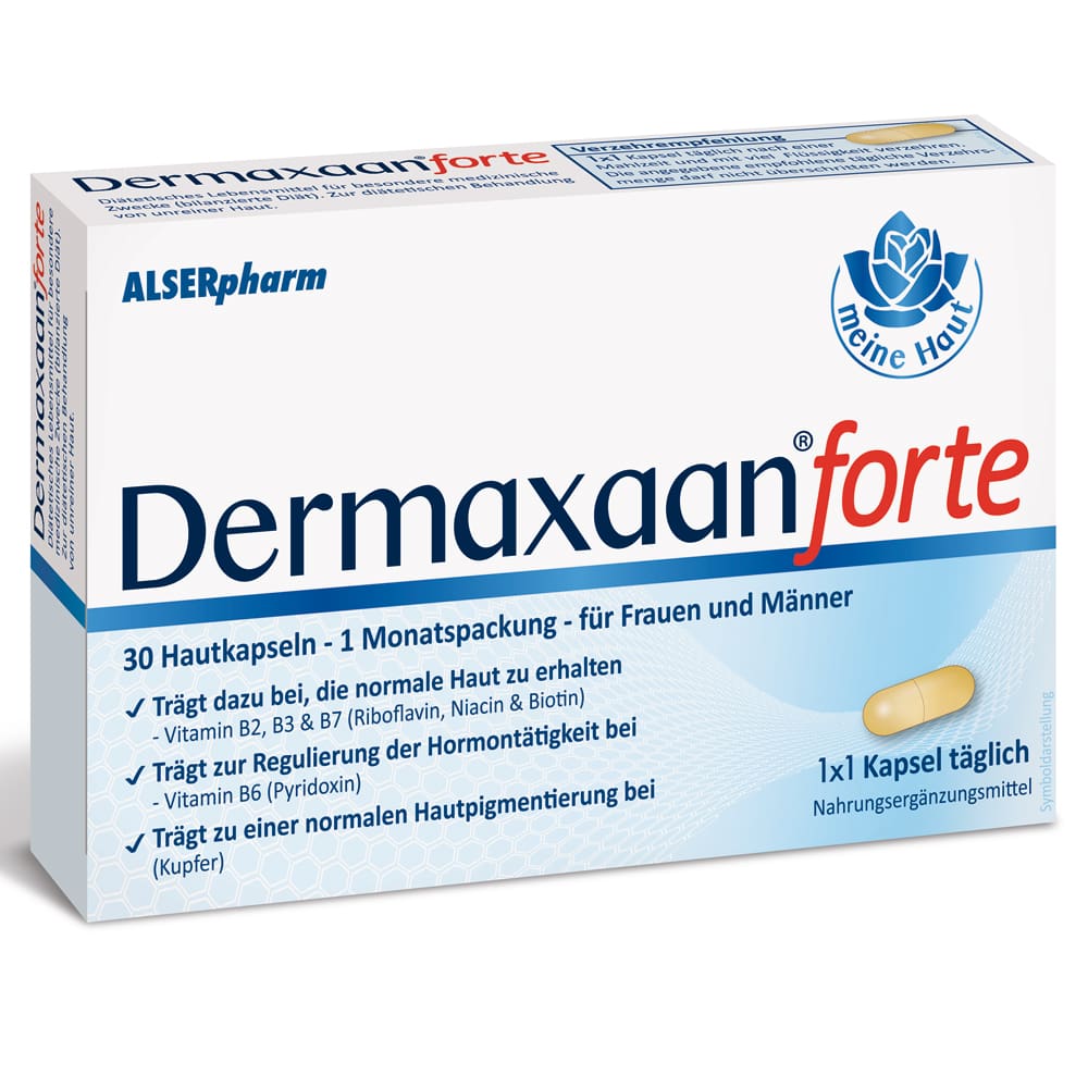 Dermaxaan forte 30 St Kapseln