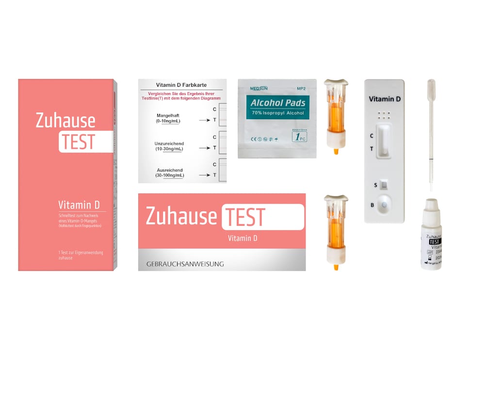 Zuhause TEST Vitamin D 1 St Test