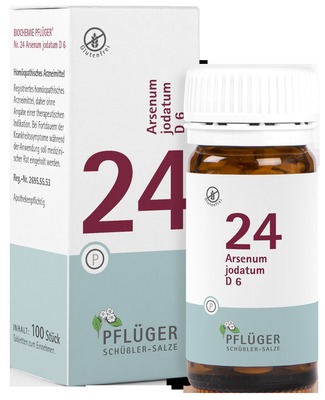 Schüßler-Salz Nr. 24 Arsenum jodatum D6 100 St Tabletten
