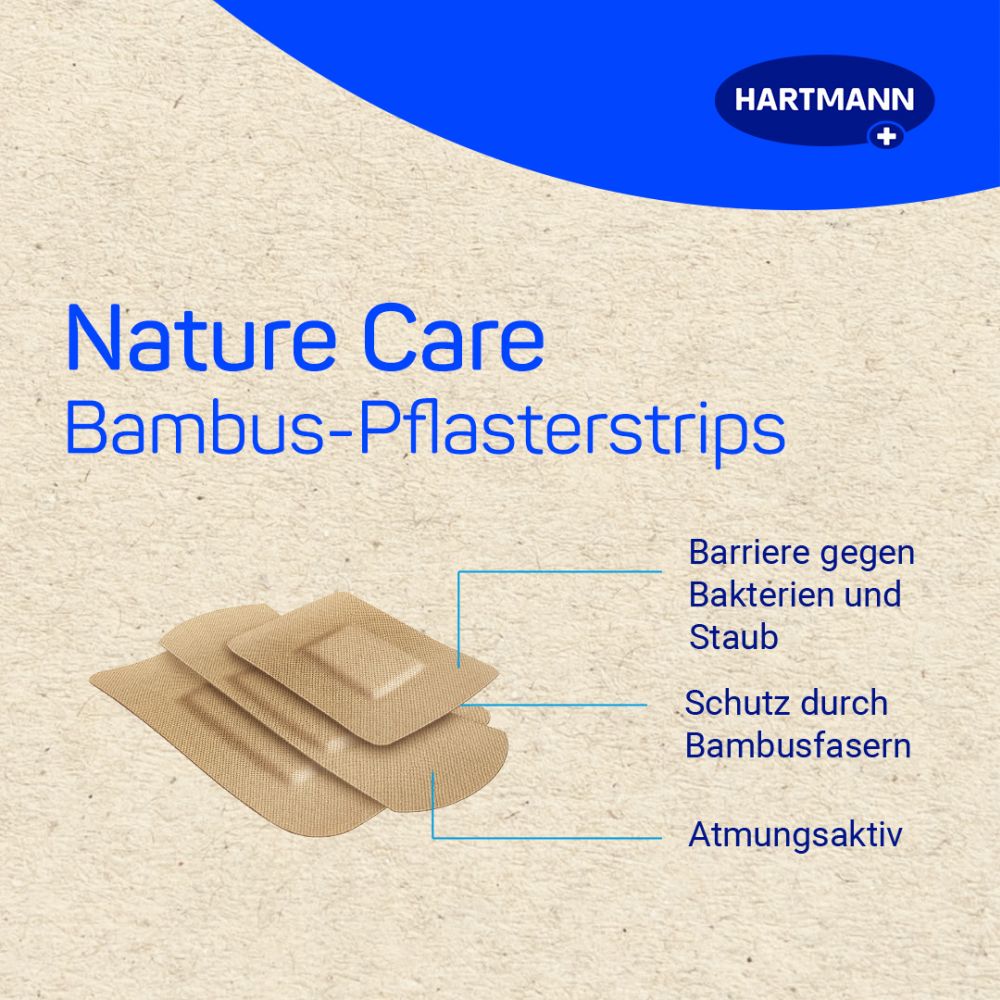 HARTMANN Nature Care Bamboo plaster 20 St Pflaster