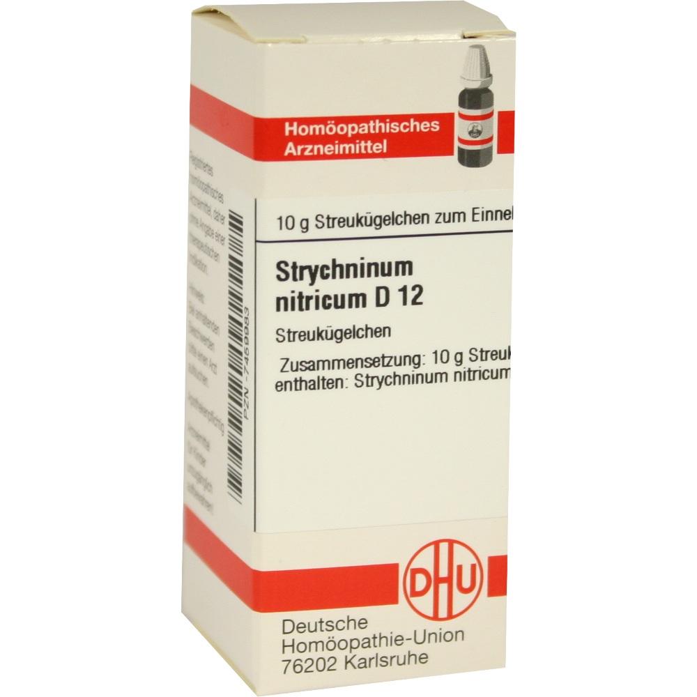 STRYCHNINUM NITRICUM D 12 Globuli 10 g Globuli