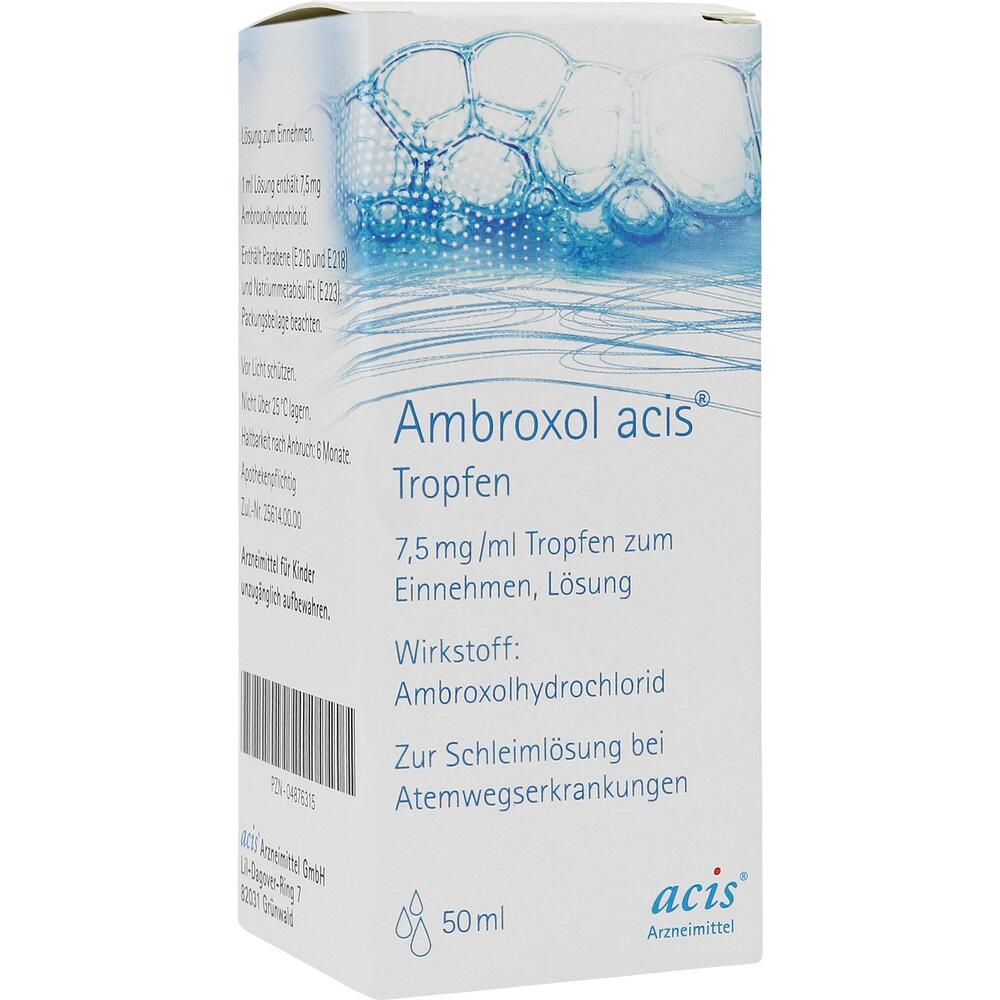 Ambroxol acis 50 ml Tropfen zum Einnehmen