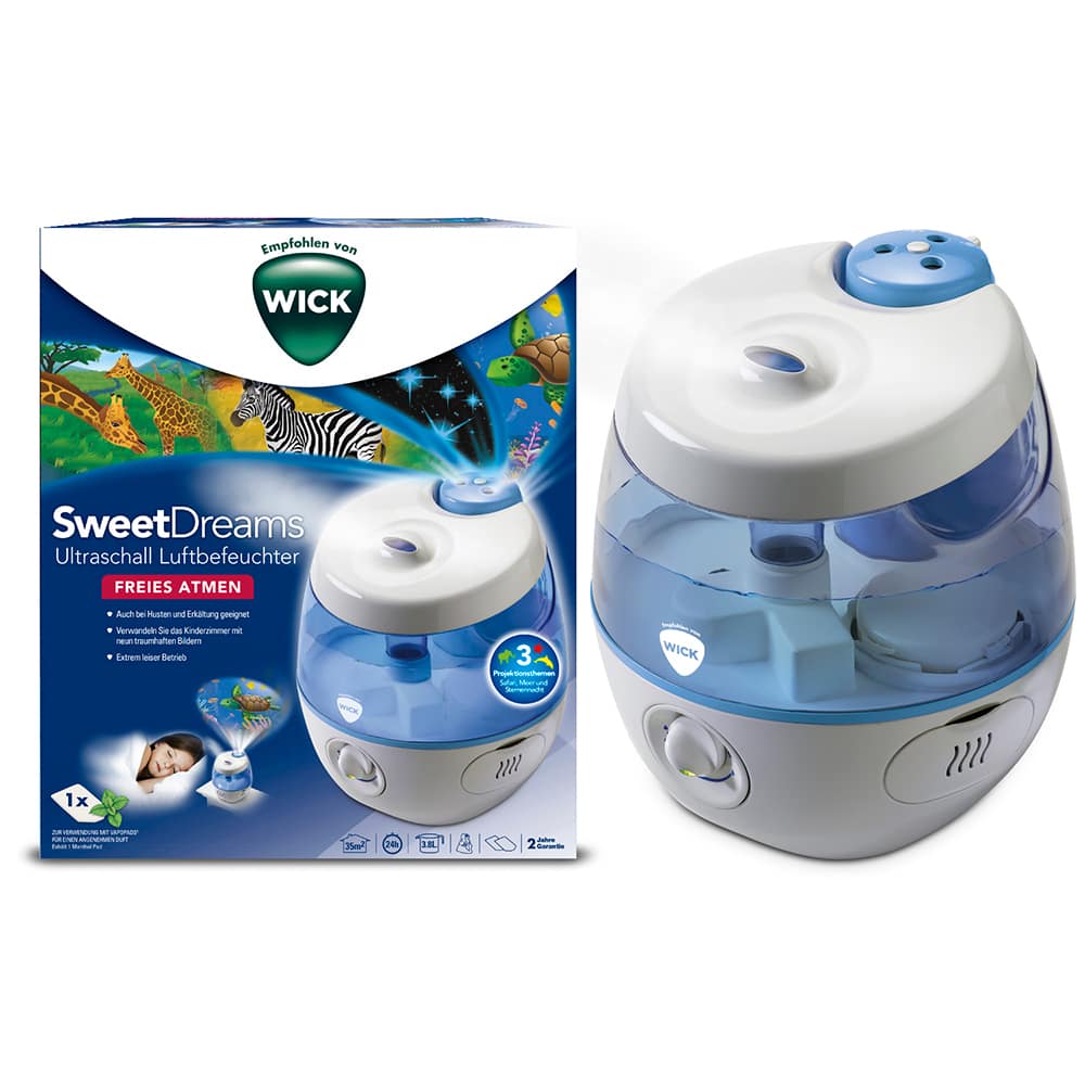 WICK SweetDreams 2in1 Ultraschall Luftbefeuchter 1 St