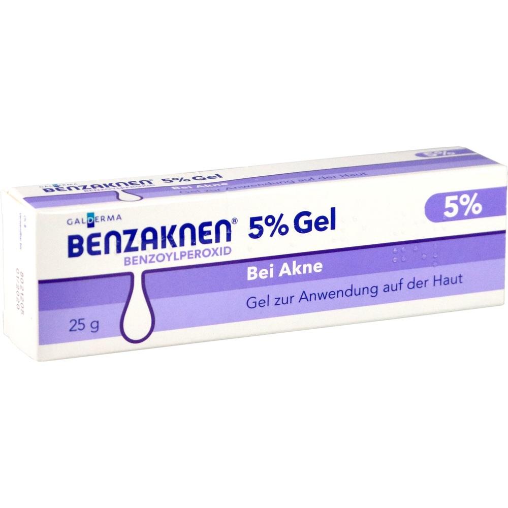 Benzaknen 5% 25 g Gel