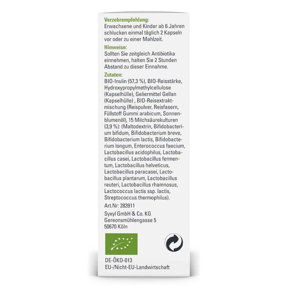 PROBIO-CULT PUR 15 DARMFLORA-BALANCE 60 St Kapseln