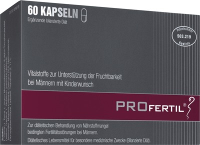 PROFERTIL Kapseln 60 St Kapseln