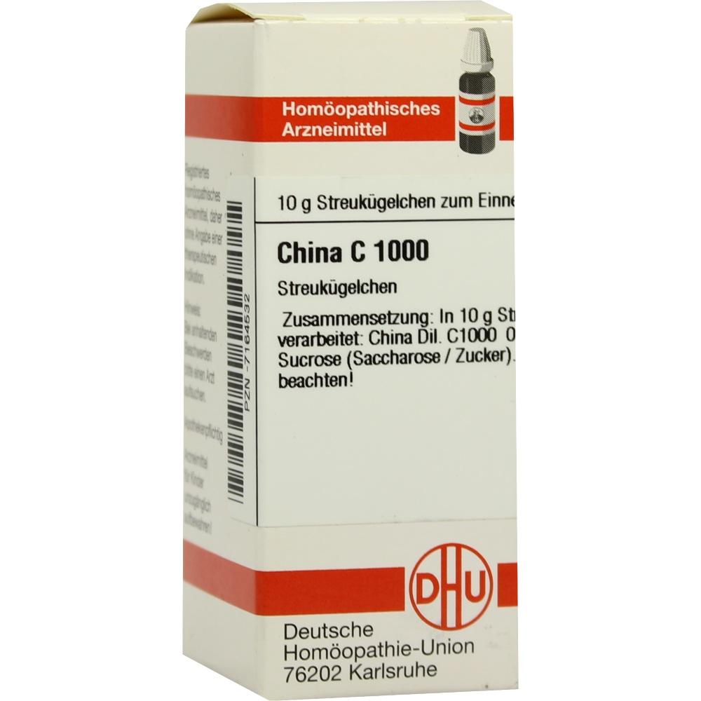CHINA C 1000 Globuli 10 g Globuli