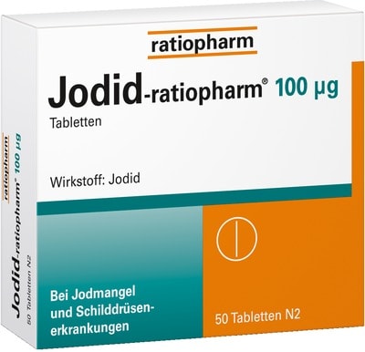 Jodid-ratiopharm 100μg 50 St Tabletten