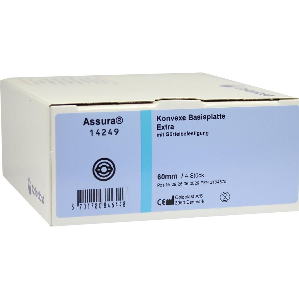 ASSURA Basisp.extra kon.RR60 15-43mm m.Gürtelb. 4 St Basisplatte