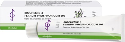 BIOCHEMIE 3 Ferrum phosphoricum D 6 Creme 100 ml Creme