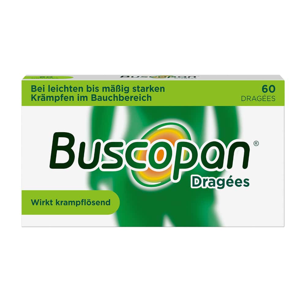 Buscopan Dragees - wirkt krampflösend  60 St Überzogene Tabletten